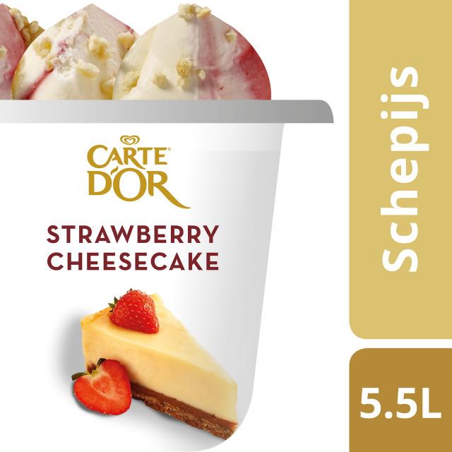 68867 - Carte d'Or Strawberry Cheesecake 5.5 liter Carte d'Or Strawberry Cheesecake 5.5 liter