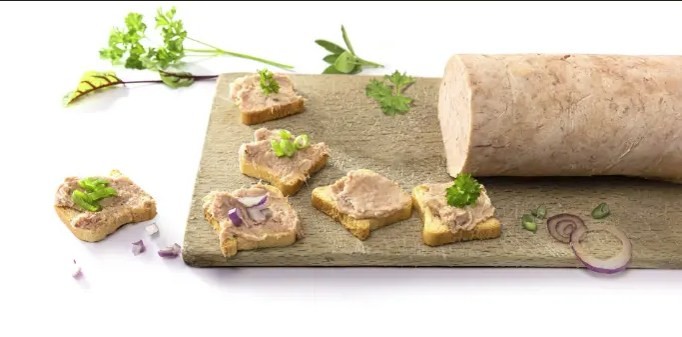 Bonrill varkens rillette tube 1kg