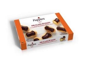 Mini Eclair vanille 200gr 12st Poppies Retail