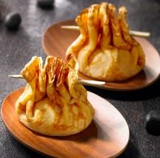 Crêpe Aumonières Pomme Suzette