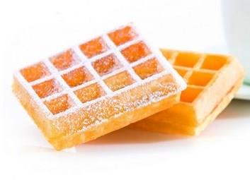 Brusselse mini wafels rechthoekig 48st