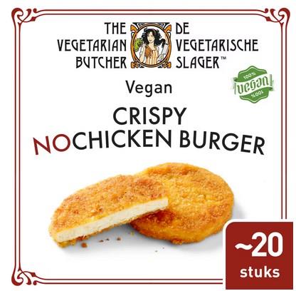 Vegetarische No Chicken burger Crispy 20x90g TVB