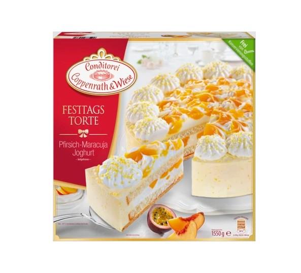 Taart Perzik Maracujataart Coppenrath 1.4 kg
