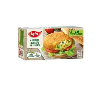 Iglo Groentenburgers 4x112.5gr