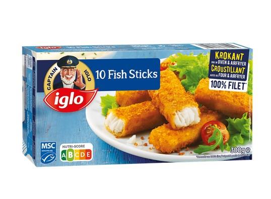 Iglo Fish Sticks 12 x 10 stuks V60305