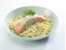 Tagliatelle zalmfilet in roomsaus 500gr tob