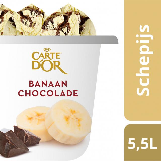 92500 - Carte d'Or Banaan Chocolade 5,5 liter Carte d'Or Banaan Chocolade 5,5 liter