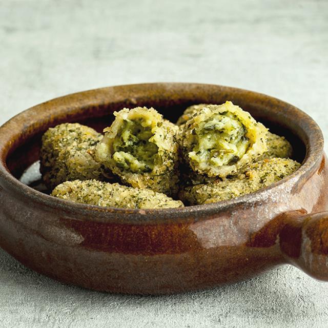 Kroketjes spinazie parmezaanse kaas 907957