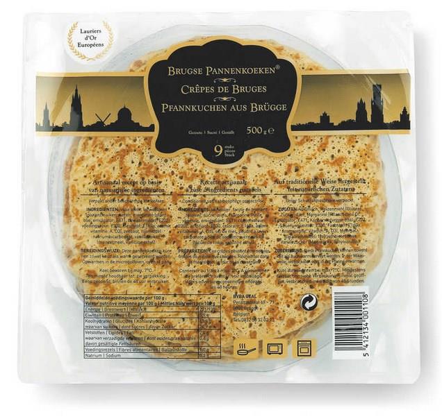 Pannenkoeken Brugse 500gr/pak (9stuks)