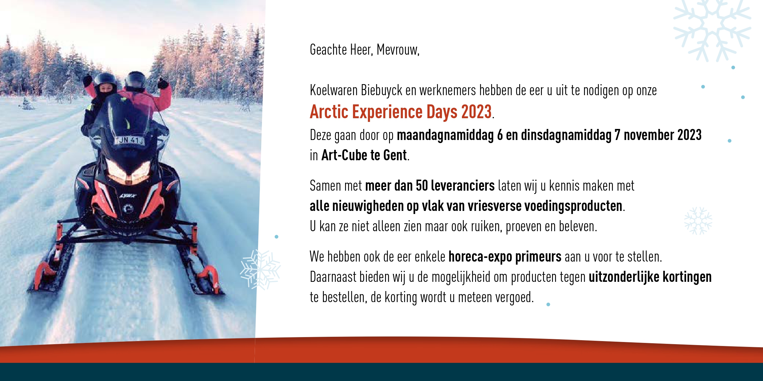 Biebuyck Arctic Experience Days 2023